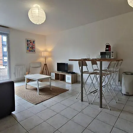 6 Places-free Parking Gratuit Privee Fermer-3chambres-wifi-rouen * Rouen